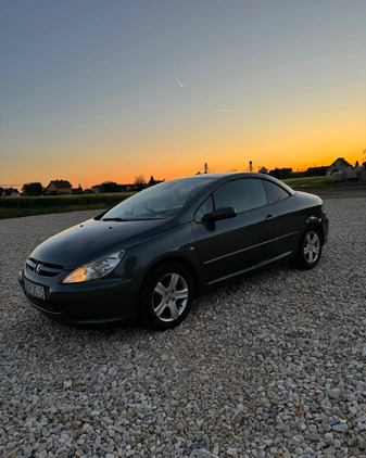 Peugeot 307 CC cena 4499 przebieg: 225500, rok produkcji 2005 z Krapkowice małe 232